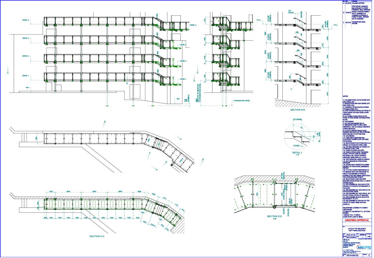 MEPS Limited 2D and 3D Computer Aided Design Services
