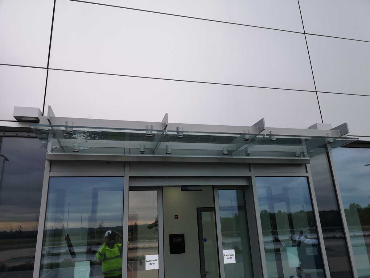 Glass canopy
